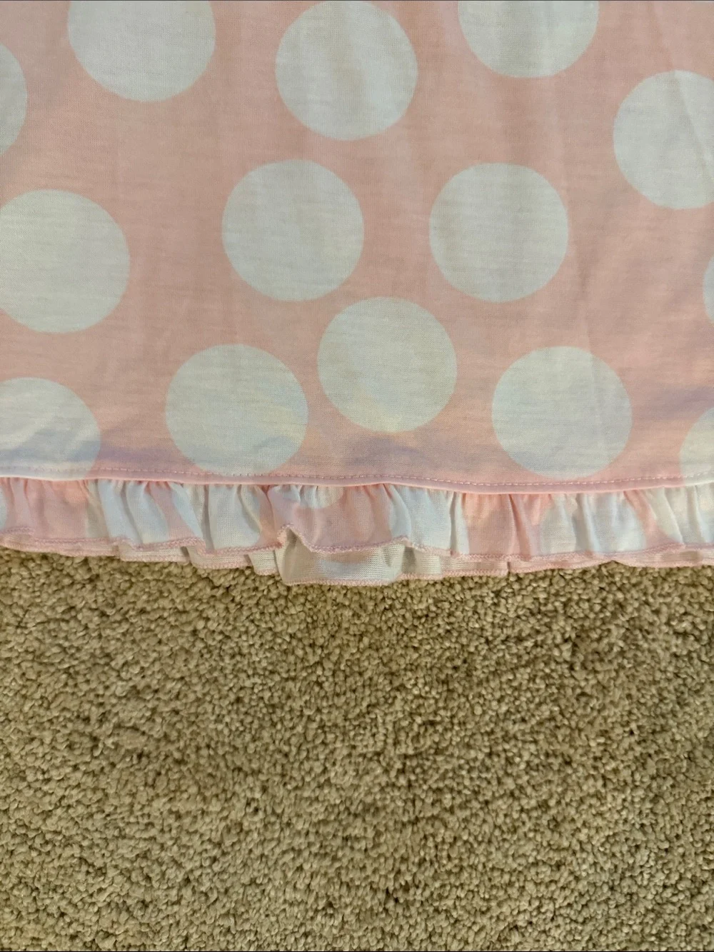 Carter's Pink Polka Dot & Gray Unicorn Nightgowns - Girls Pajamas. Size 8-10.